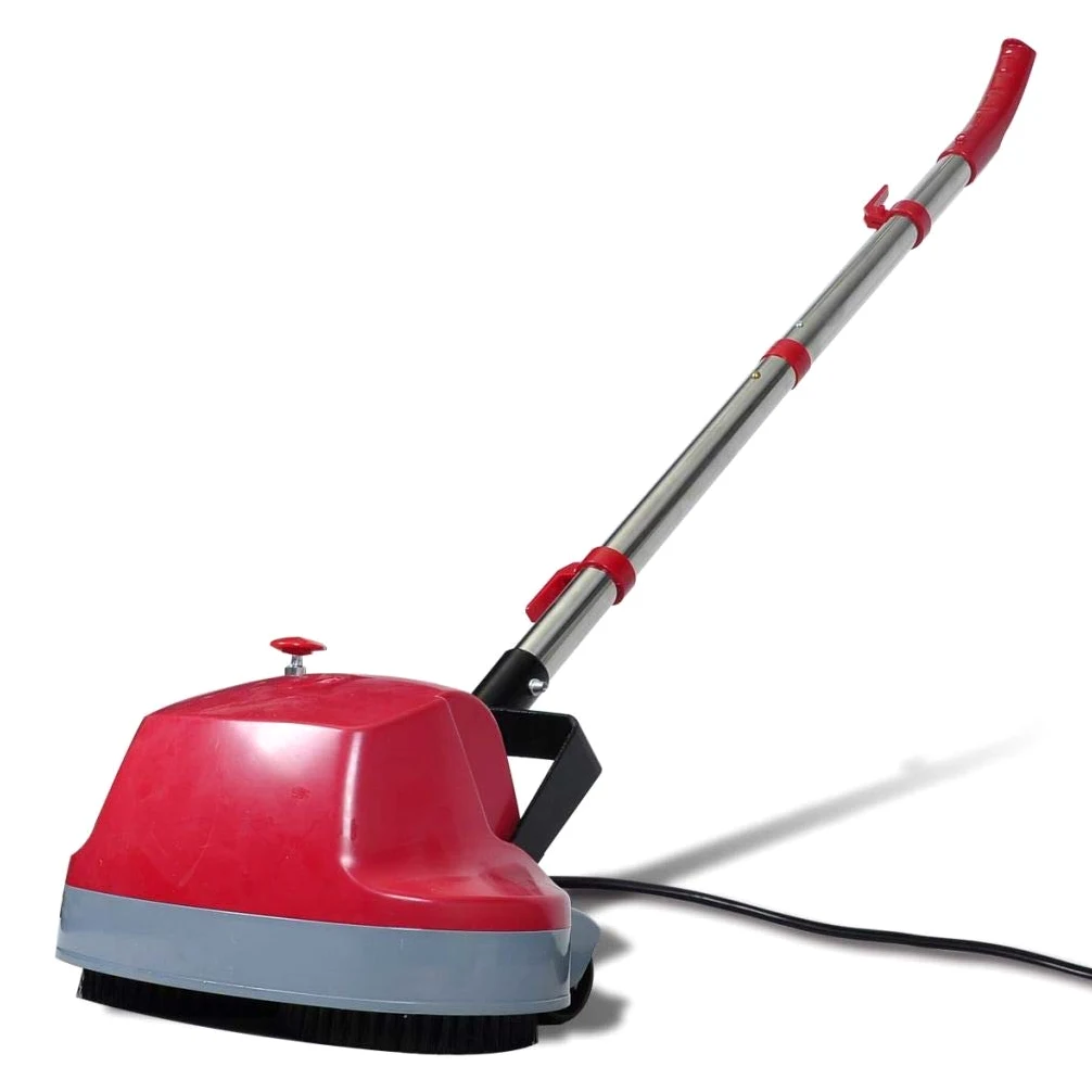 Tidyard Lucidatrice 5 in 1, Teste controrotative 400 RPM, Potente mop per pavimenti duri e legno, Rosso, ABS e acciaio inossidabile, 180 W, 230 V, 50 Hz