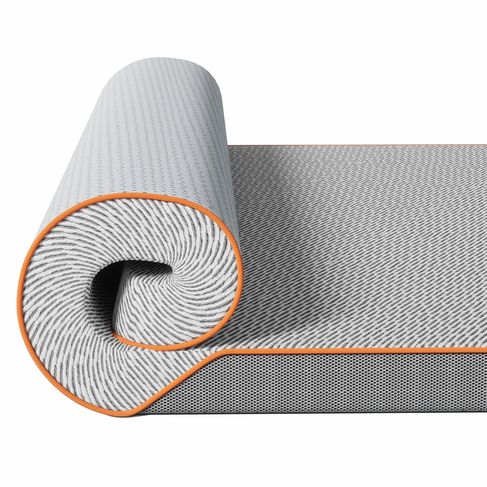 PERLECARE Coprimaterasso rigido da 140 x 200 cm – 7,5 cm di altezza H3 H4 di durezza con rivestimento molto ampio, certificato Öko-TEX in schiuma gel topper per letto a molle e divano letto