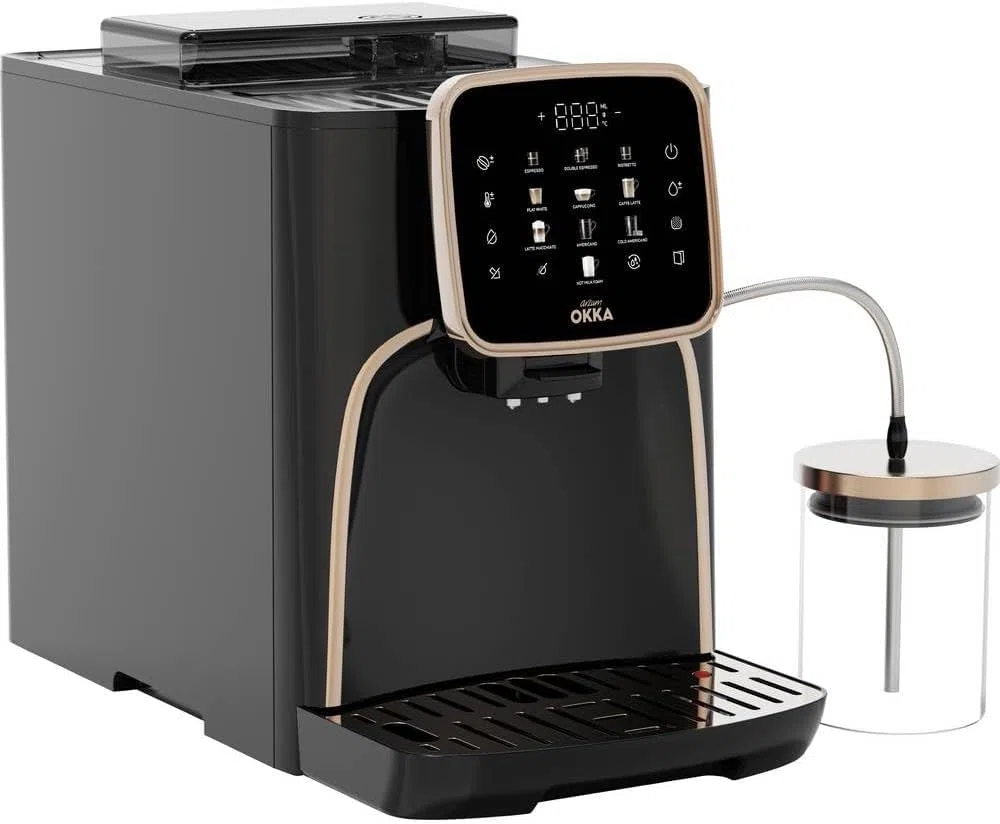 Arzum OK0028-0400 Macchina da caffè Bronze con Milchbehälter