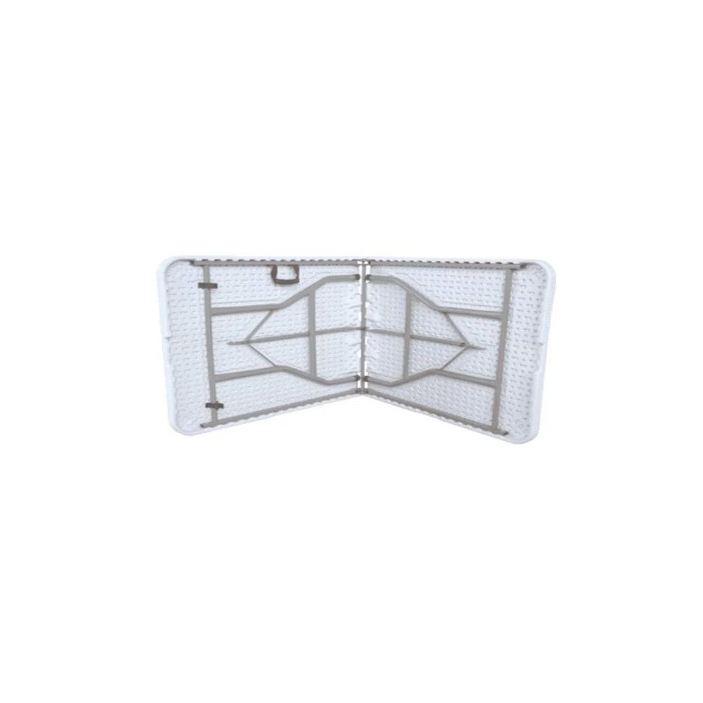 Tavolo Pieghevole in Acciaio e plastica 240x76x74 h cm