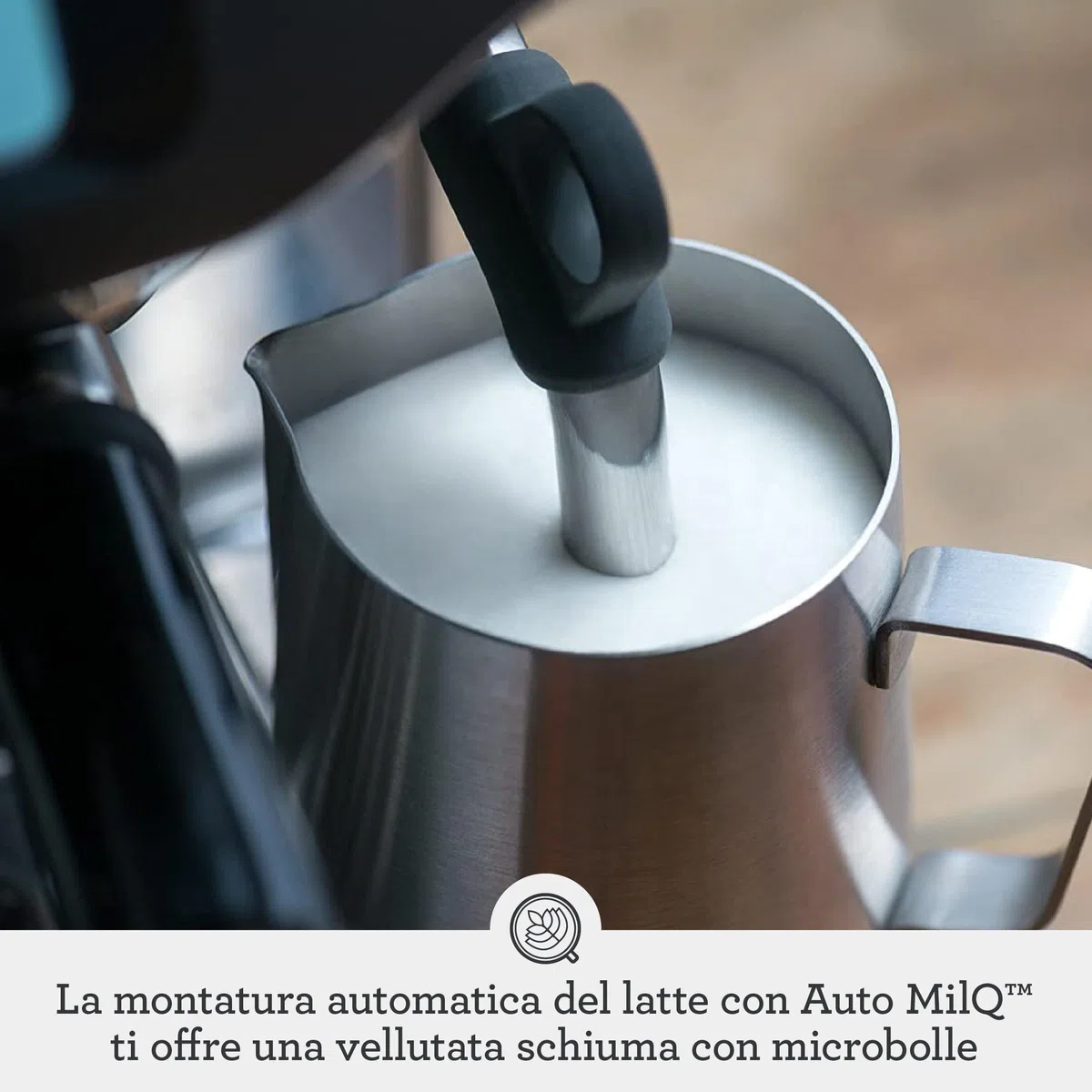 Sage - The Barista Touch - Macchina per Caffè in Grani con Montalatte Automatico - Tartufo Nero