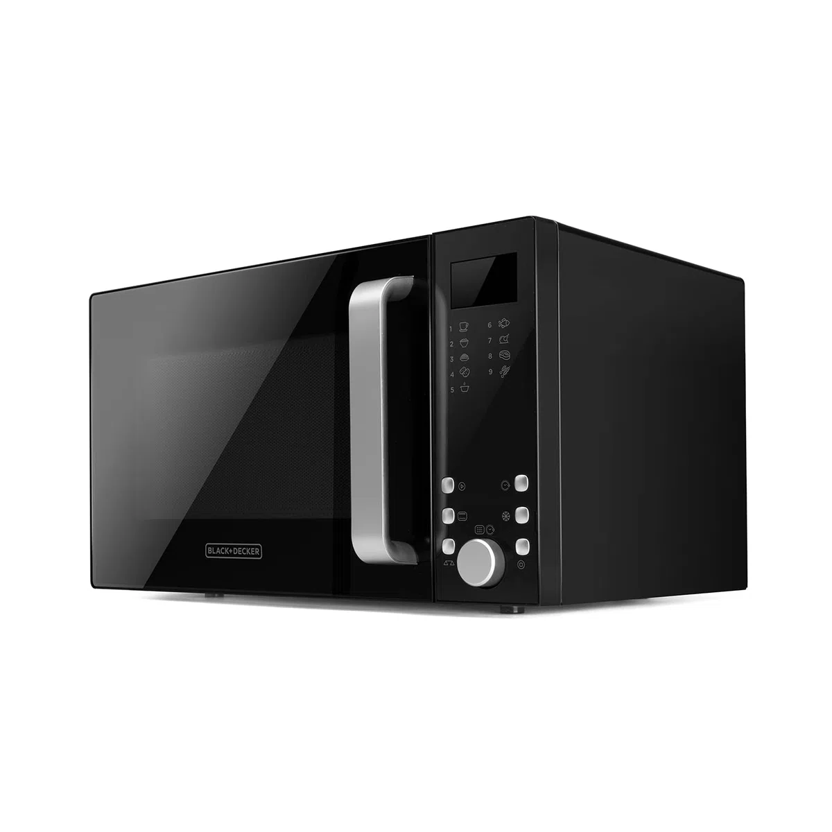 BLACK+DECKER Forno a Microonde, Nero, 23 L