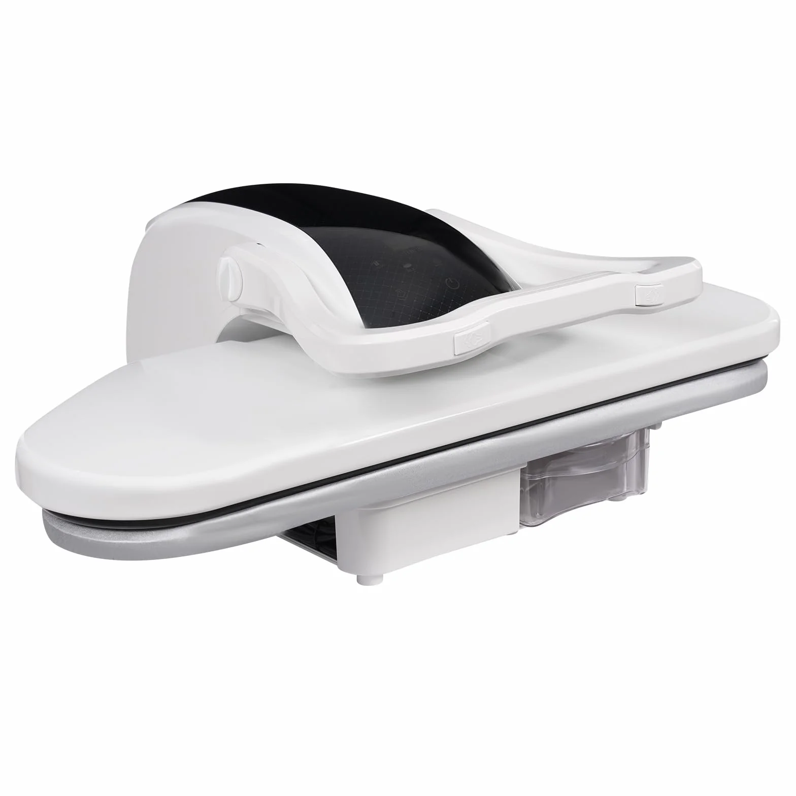 Pressa a Vapore Intelligente 2200W Ferro da Stiro con Touch Screen 5 Programmi e 1L Serbatoio Potente Vapore 0.26 lbs/min, Steam Press per Stirare Vestiti, Biancheria da Letto e Tessuti