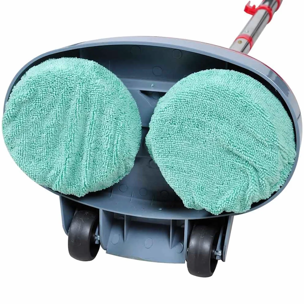 Generico Macchina Lavaggio e Lucidatura Pavimento 5 in 1 Doppia Testina,Rosso,3.9kg,140318