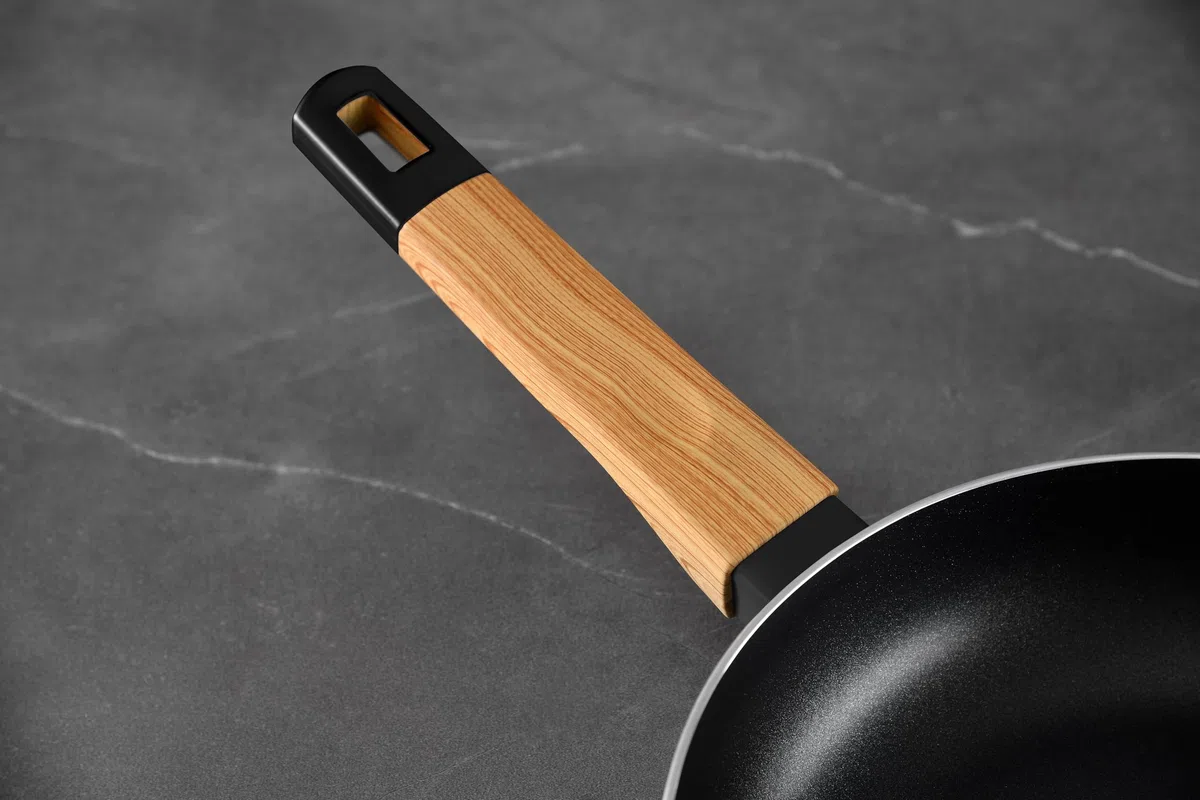 BERGNER Batteria di pentole 5pz in alluminio per induzione linea Earth Black - Testata e approvata da Gianfranco Vissani