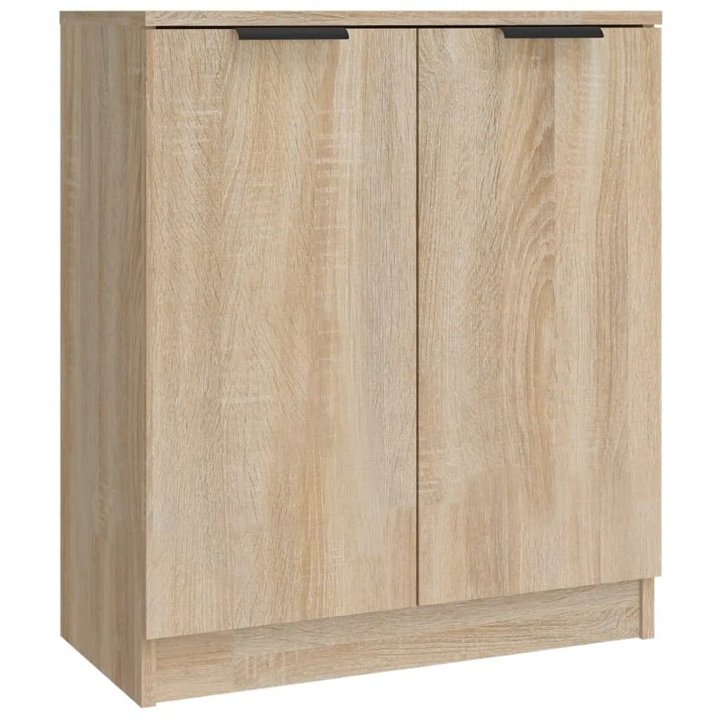 Credenze 3 pz Rovere Sonoma in Legno Multistrato,Mobili,Armadietti e portaoggetti,Buffet e credenze,37.15kg-3115846