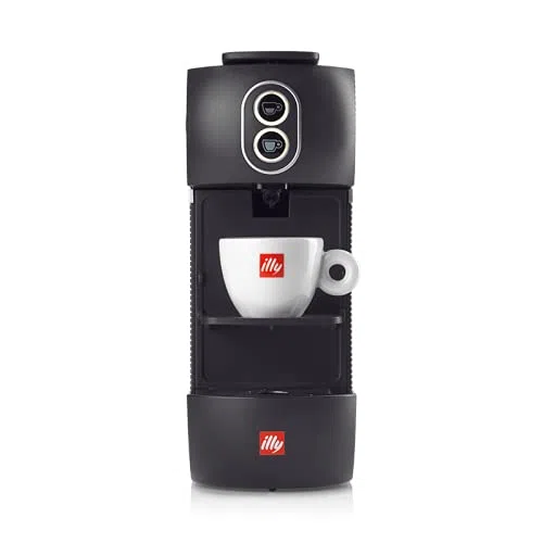 illy Nuova Macchina da Caffè a Cialda ESE 44mm Filtro Carta Colore Nero