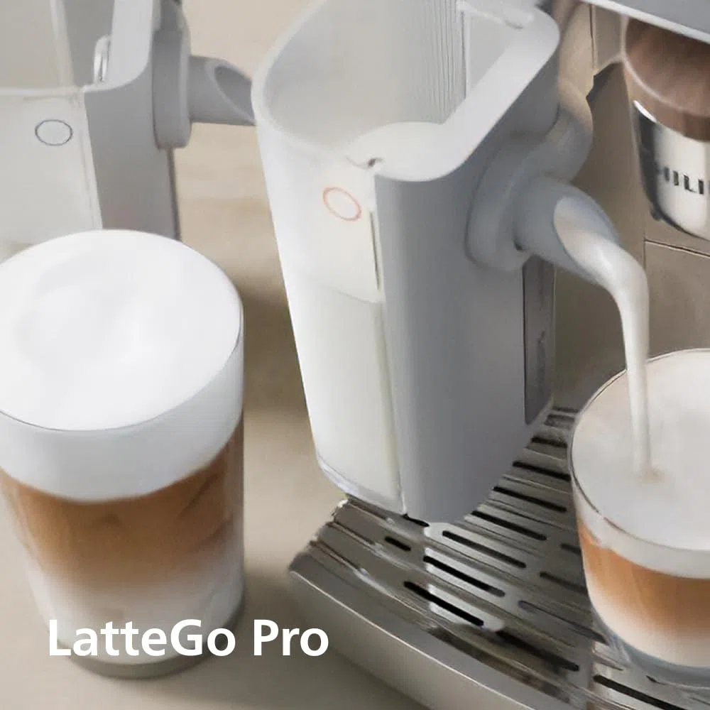 Philips Café Aromis 8000 Series Fully Automatic Espresso Machine - Café-Quality Flavor with BrewExtract, SilentBrew Technology, 50+ Drink Options, LatteGo Pro (EP8757/20)